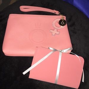 Pandora clutch and a jewelry accessory bag